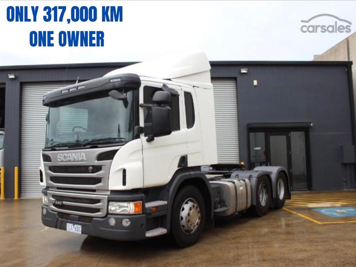 2017 Scania P Series P440 WHITE