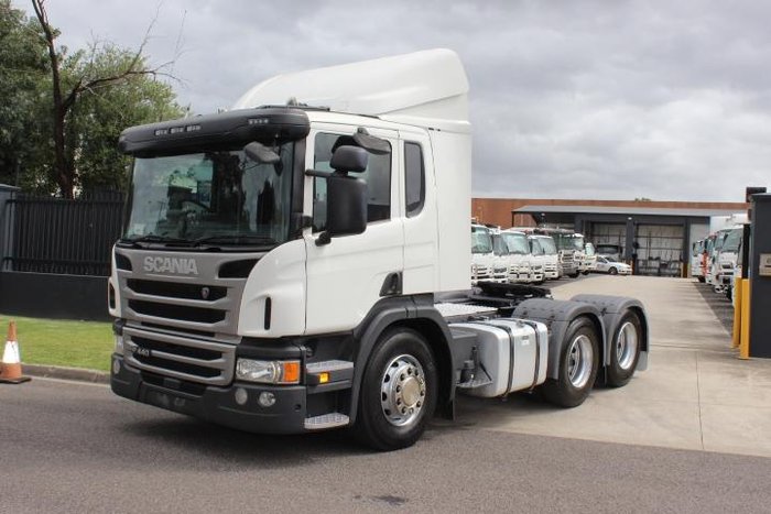 2017 Scania P Series P440 WHITE