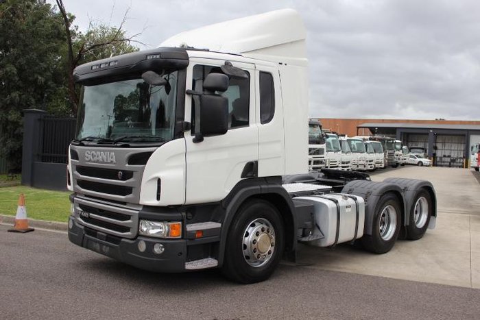 2017 Scania P Series P440 WHITE