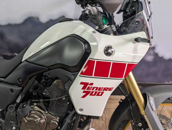 2024 Yamaha 2024 Yamaha 690cc XTZ690R Tenere 700 WHITE/RED