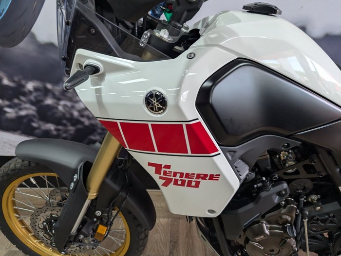 2024 Yamaha 2024 Yamaha 690cc XTZ690R Tenere 700 WHITE/RED