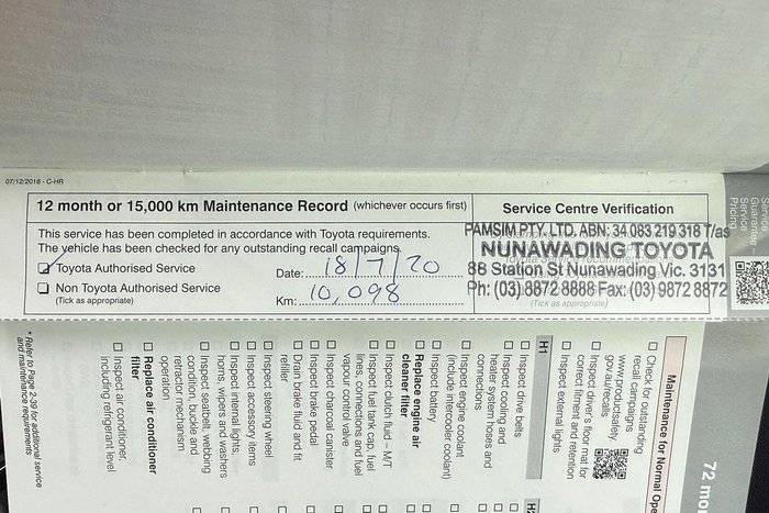 2019 Toyota C-HR Koba