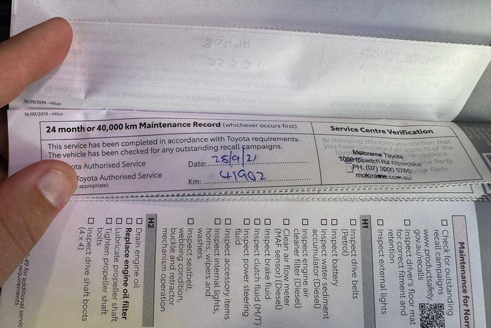 2020 Toyota Hilux Workmate Hi-Rider