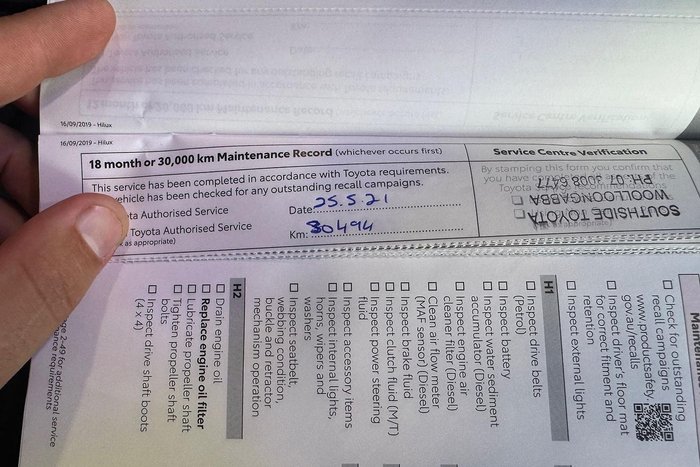 2020 Toyota Hilux Workmate Hi-Rider