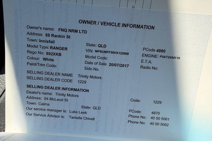 2017 Ford Ranger XLT