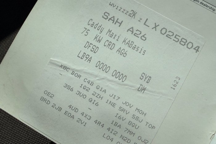 2019 Volkswagen Caddy TDI250