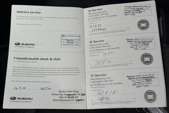 2019 Subaru Forester 2.5i