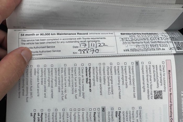 2018 Toyota Hilux SR