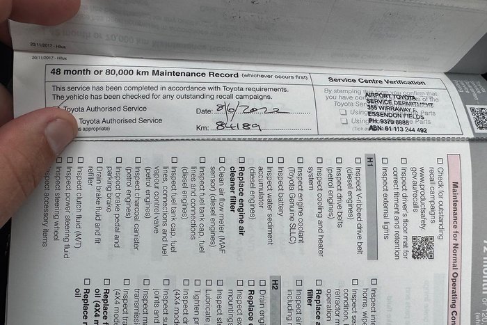 2018 Toyota Hilux SR