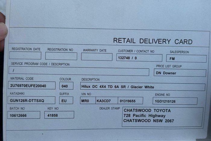 2022 Toyota Hilux SR