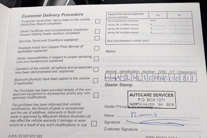 2018 Mitsubishi Triton GLS Premium