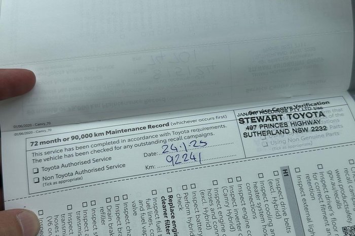 2020 Toyota Camry Ascent