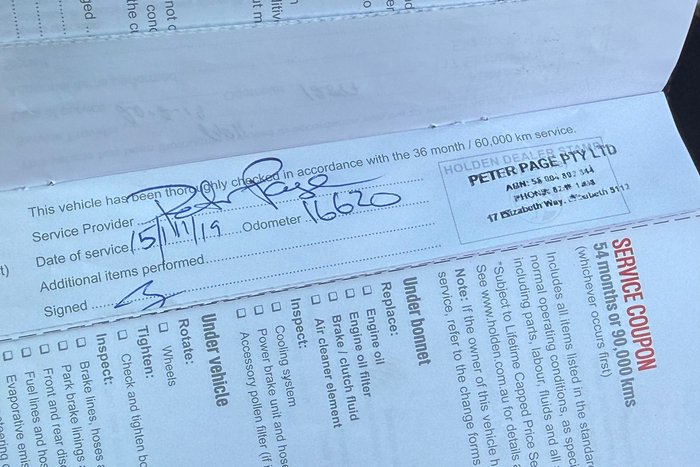 2016 Holden Commodore SS V Redline