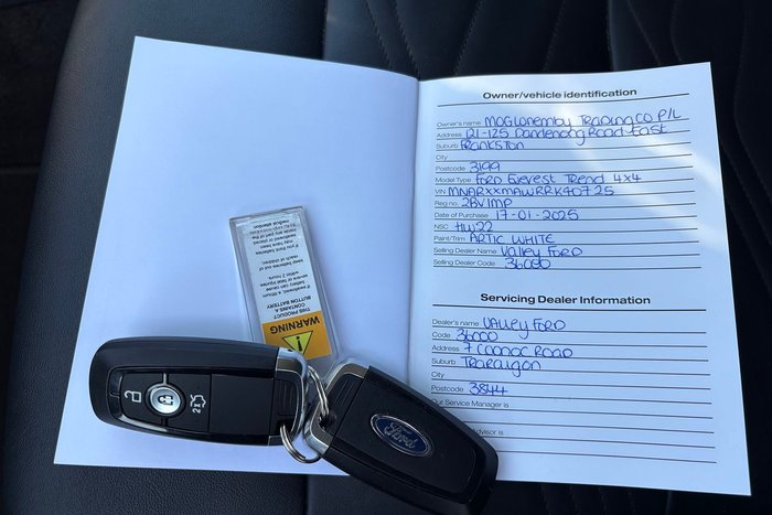 2024 Ford Everest Trend