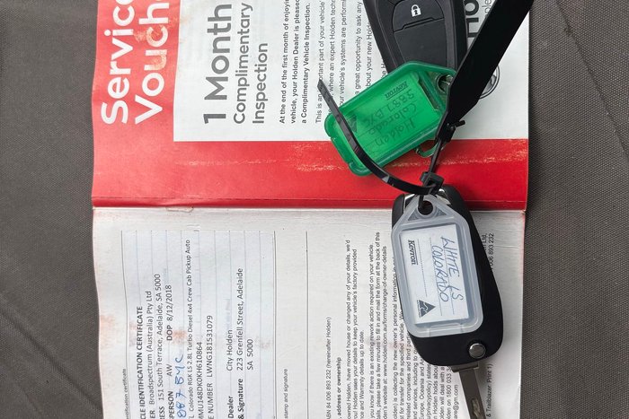 2018 Holden Colorado LS