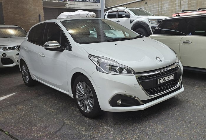 2015 Peugeot 208 Allure A9 MY15 Bianca White
