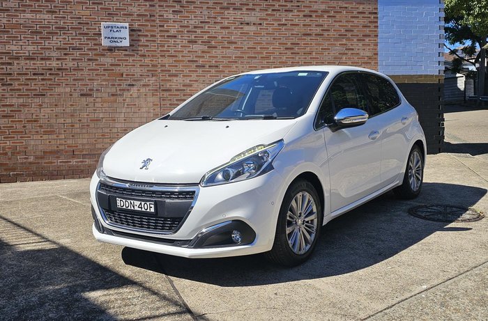 2015 Peugeot 208 Allure A9 MY15 Bianca White