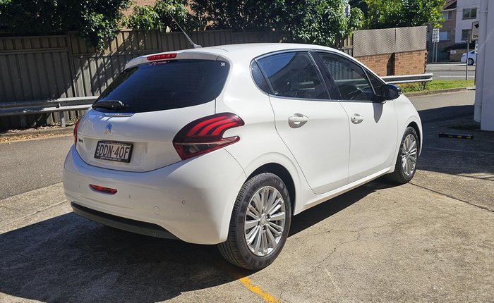 2015 Peugeot 208 Allure A9 MY15 Bianca White