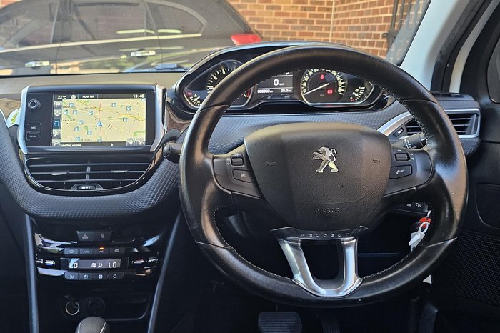 2015 Peugeot 208 Allure A9 MY15 Bianca White