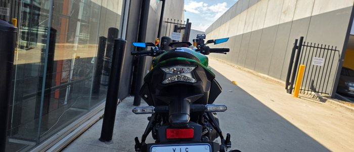 2025 Kawasaki Z H2 (ZR1000K) GREEN