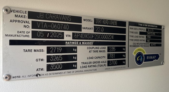 2025 JB Caravans Dirt Road Xtreme (22