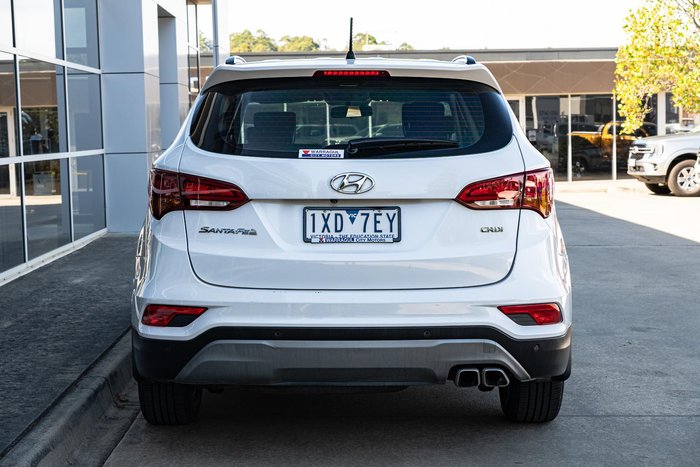 2017 Hyundai Santa Fe Active DM3 Series II MY17 4X4 On Demand White