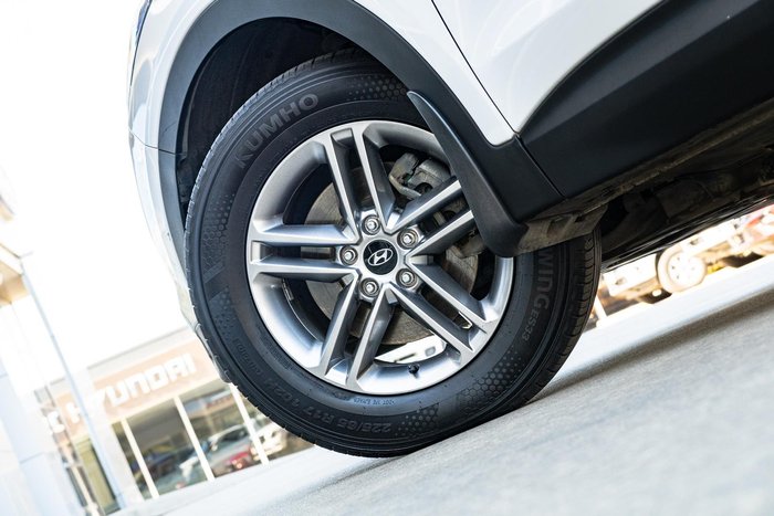 2017 Hyundai Santa Fe Active DM3 Series II MY17 4X4 On Demand White