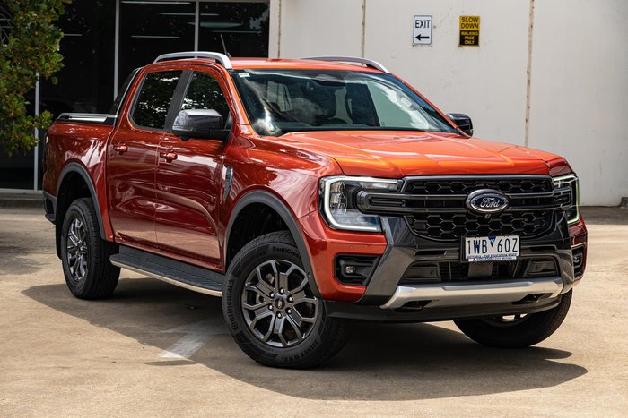 2022 Ford Ranger Wildtrak MY22 4X4 Dual Range Sedona Orange