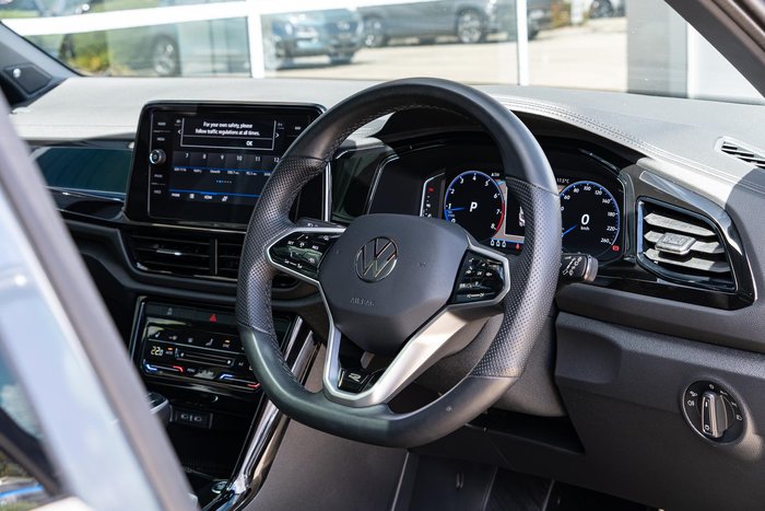 2023 Volkswagen T-Roc 140TSI R-Line D11 MY23 Four Wheel Drive Indium Grey