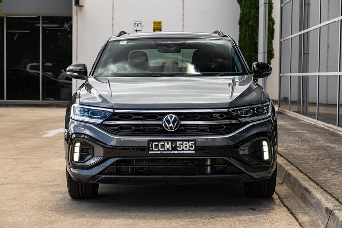 2023 Volkswagen T-Roc 140TSI R-Line D11 MY23 Four Wheel Drive Indium Grey