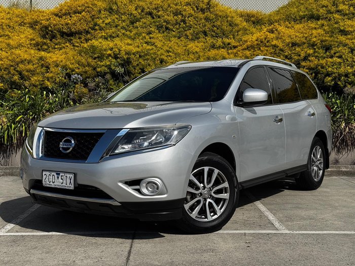 2015 Nissan Pathfinder ST R52 MY15 Brilliant Silver
