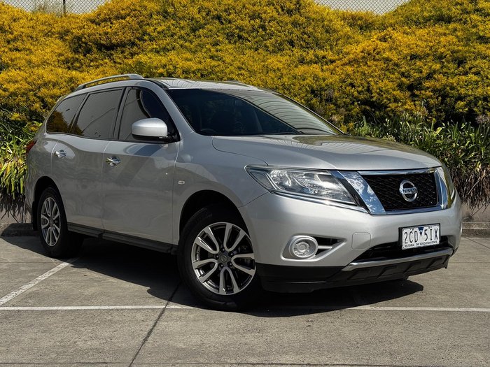 2015 Nissan Pathfinder ST R52 MY15 Brilliant Silver