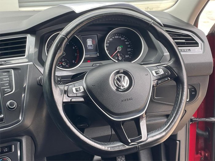 2017 Volkswagen Tiguan 162TSI Highline 5N MY17 Four Wheel Drive Ruby Red