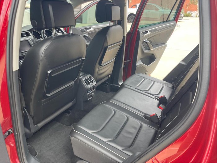 2017 Volkswagen Tiguan 162TSI Highline 5N MY17 Four Wheel Drive Ruby Red