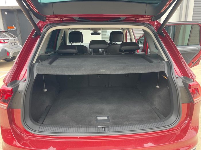 2017 Volkswagen Tiguan 162TSI Highline 5N MY17 Four Wheel Drive Ruby Red