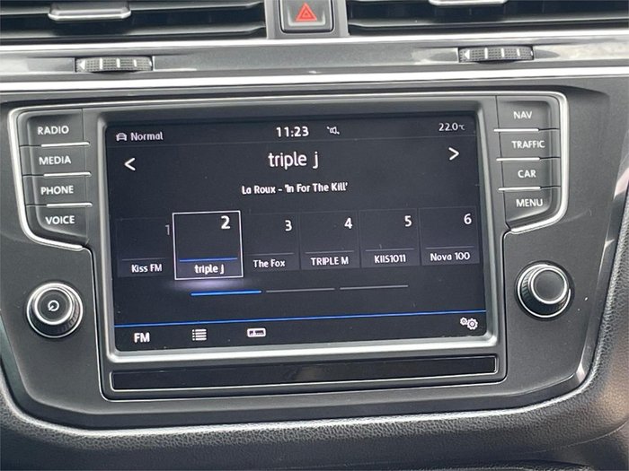 2017 Volkswagen Tiguan 162TSI Highline 5N MY17 Four Wheel Drive Ruby Red