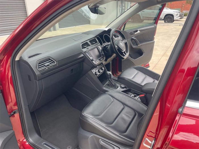 2017 Volkswagen Tiguan 162TSI Highline 5N MY17 Four Wheel Drive Ruby Red