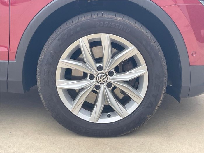 2017 Volkswagen Tiguan 162TSI Highline 5N MY17 Four Wheel Drive Ruby Red