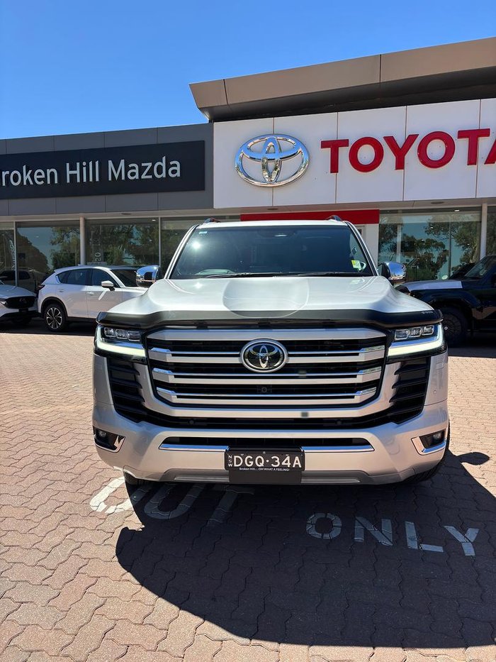 2025 Toyota Landcruiser Sahara ZX FJA300R 4X4 Dual Range Silver Pearl