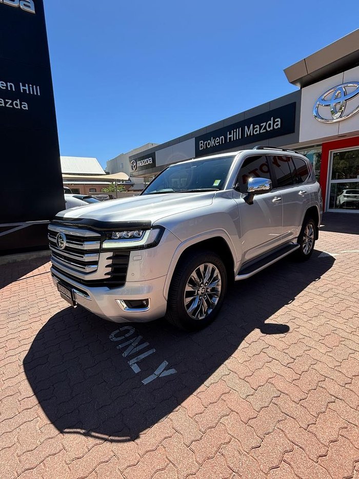 2025 Toyota Landcruiser Sahara ZX FJA300R 4X4 Dual Range Silver Pearl