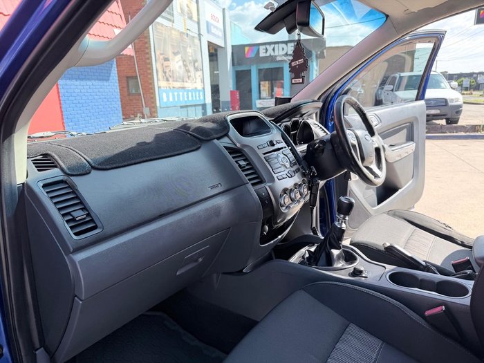 2013 Ford Ranger XLT PX 4X4 Dual Range Aurora Blue