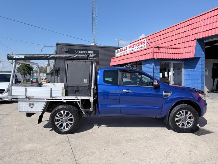 2013 Ford Ranger XLT PX 4X4 Dual Range Aurora Blue