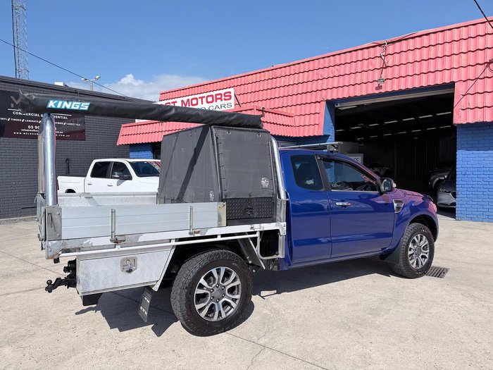 2013 Ford Ranger XLT PX 4X4 Dual Range Aurora Blue