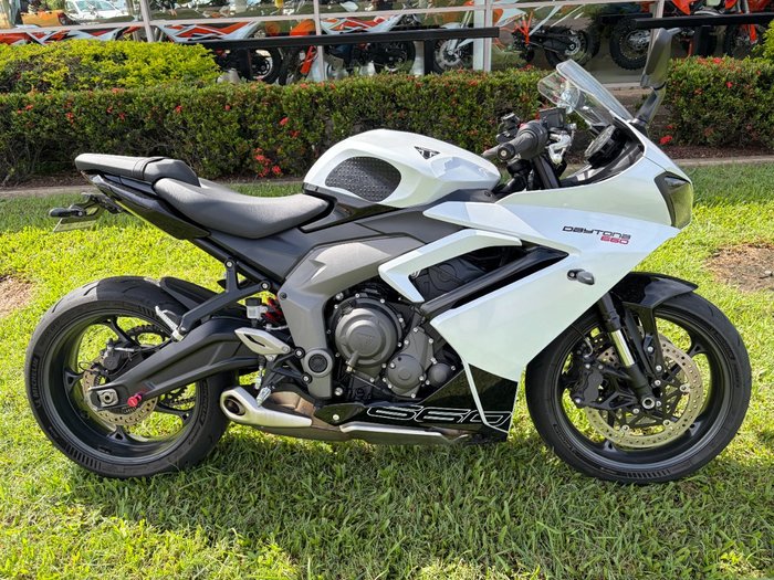 2024 Triumph DAYTONA 660 White