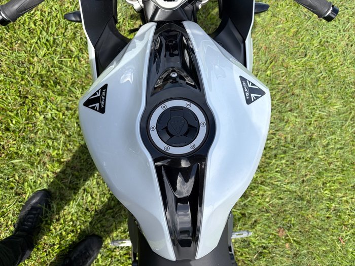 2024 Triumph DAYTONA 660 White