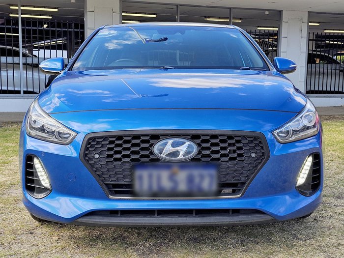 2017 Hyundai i30 SR Premium PD MY18 Marina Blue