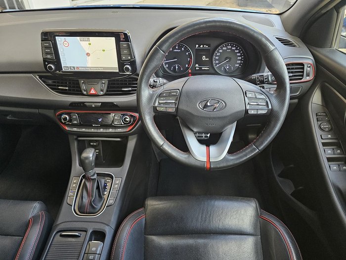 2017 Hyundai i30 SR Premium PD MY18 Marina Blue