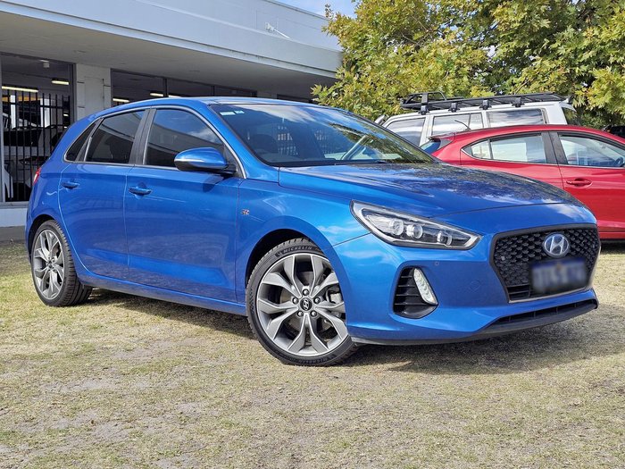 2017 Hyundai i30 SR Premium PD MY18 Marina Blue