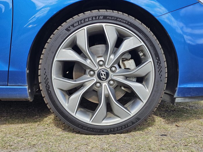 2017 Hyundai i30 SR Premium PD MY18 Marina Blue