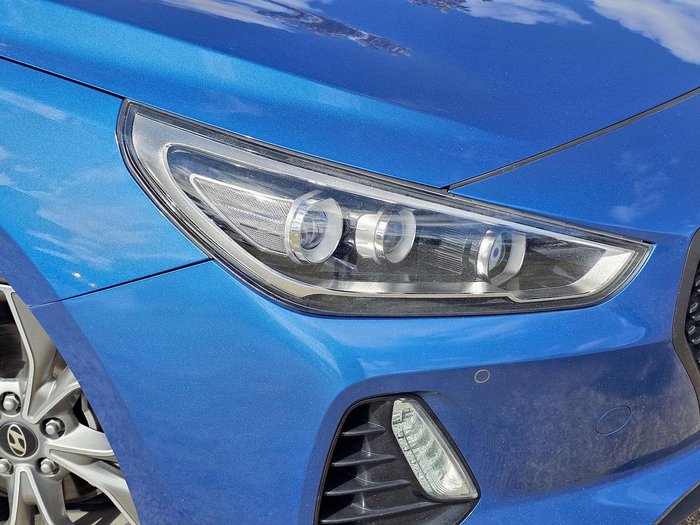 2017 Hyundai i30 SR Premium PD MY18 Marina Blue